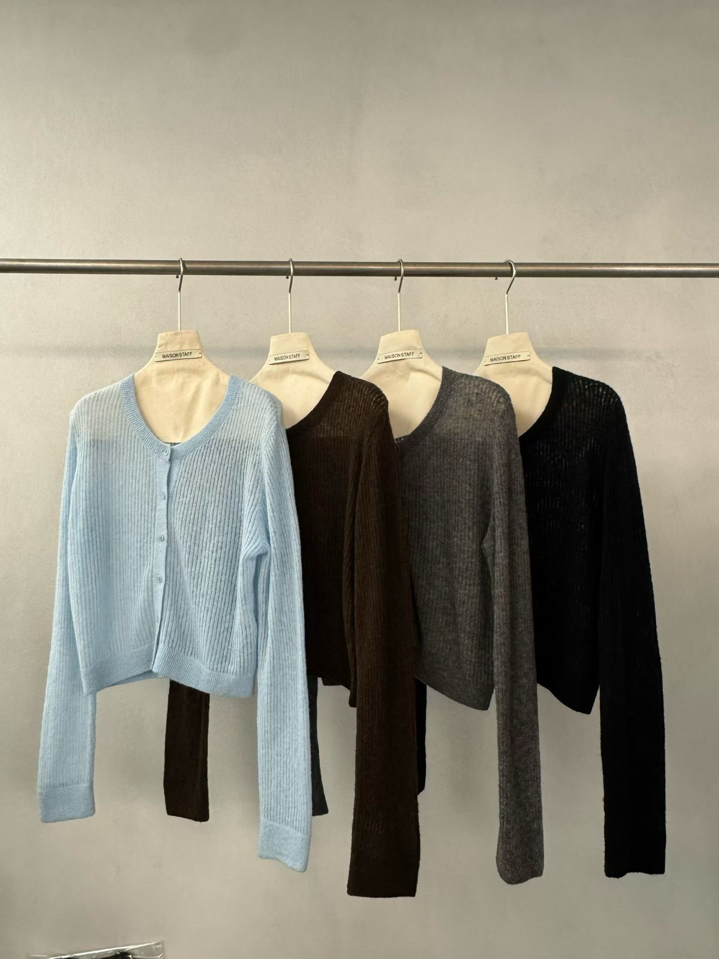 (2026FW) MAISONSTAFF - CARDIGAN