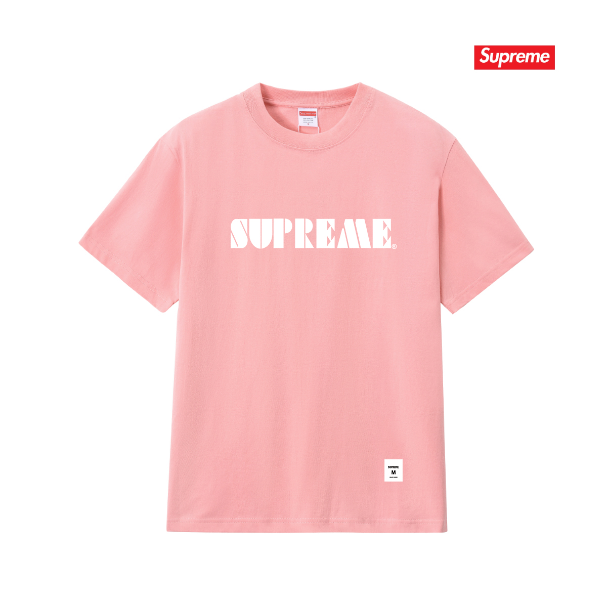 Supreme Stencil Embroidered S/S Top Tee
