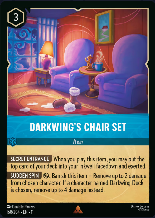168/204 Darkwing's Chair Set R