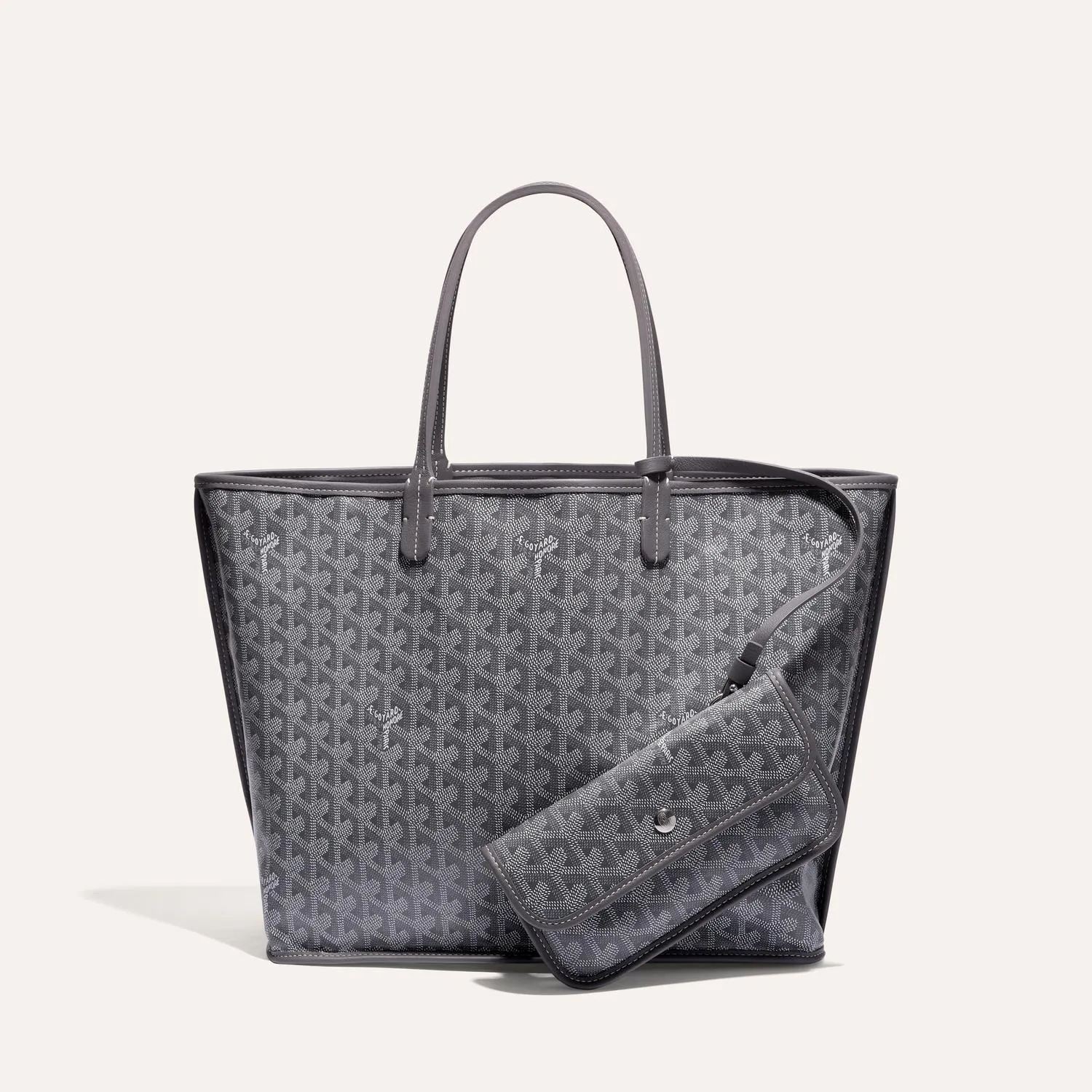 Unused-Goyard Anjou Bag - PM Size Grey