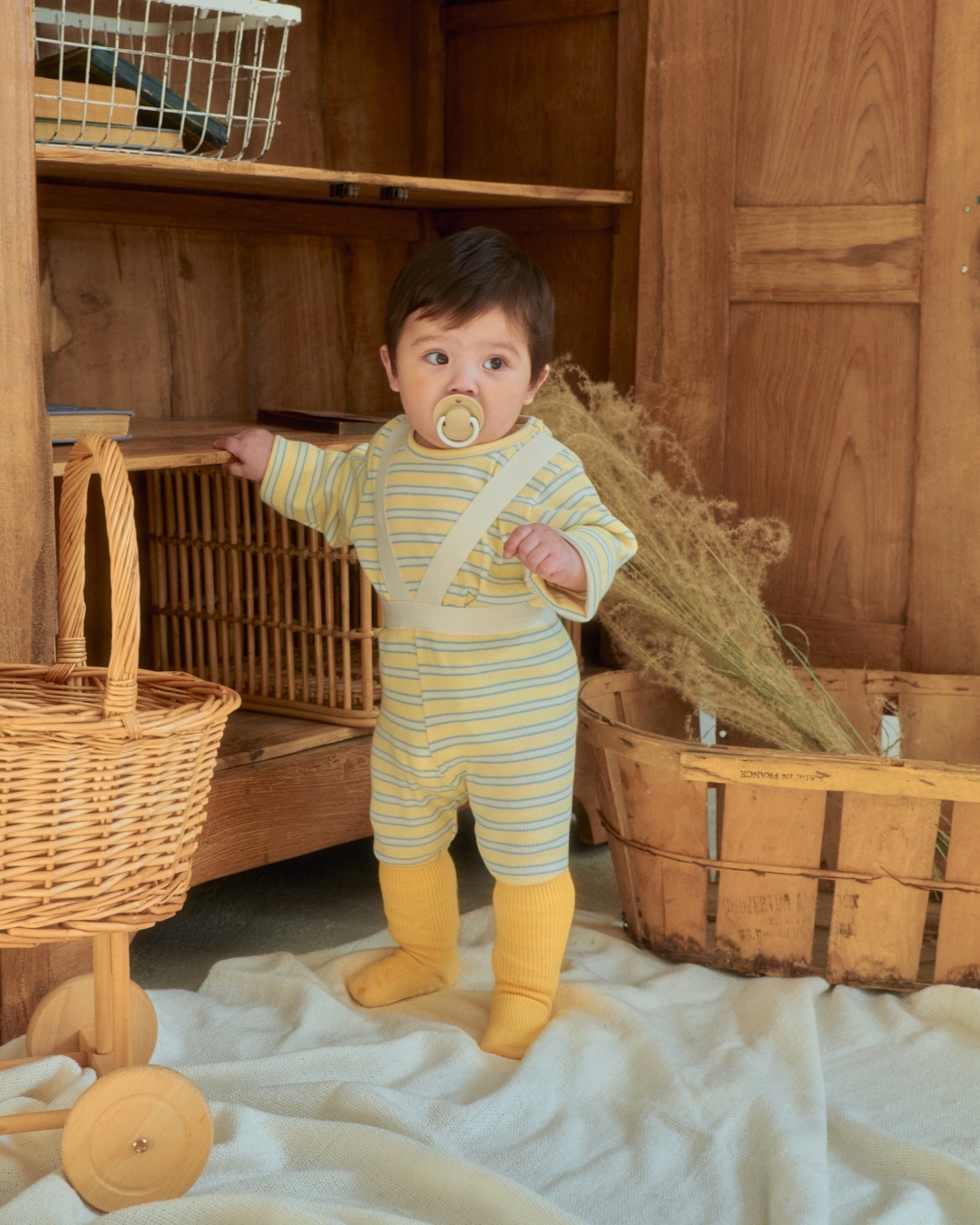 🇰🇷Oottbebe suspender leggings