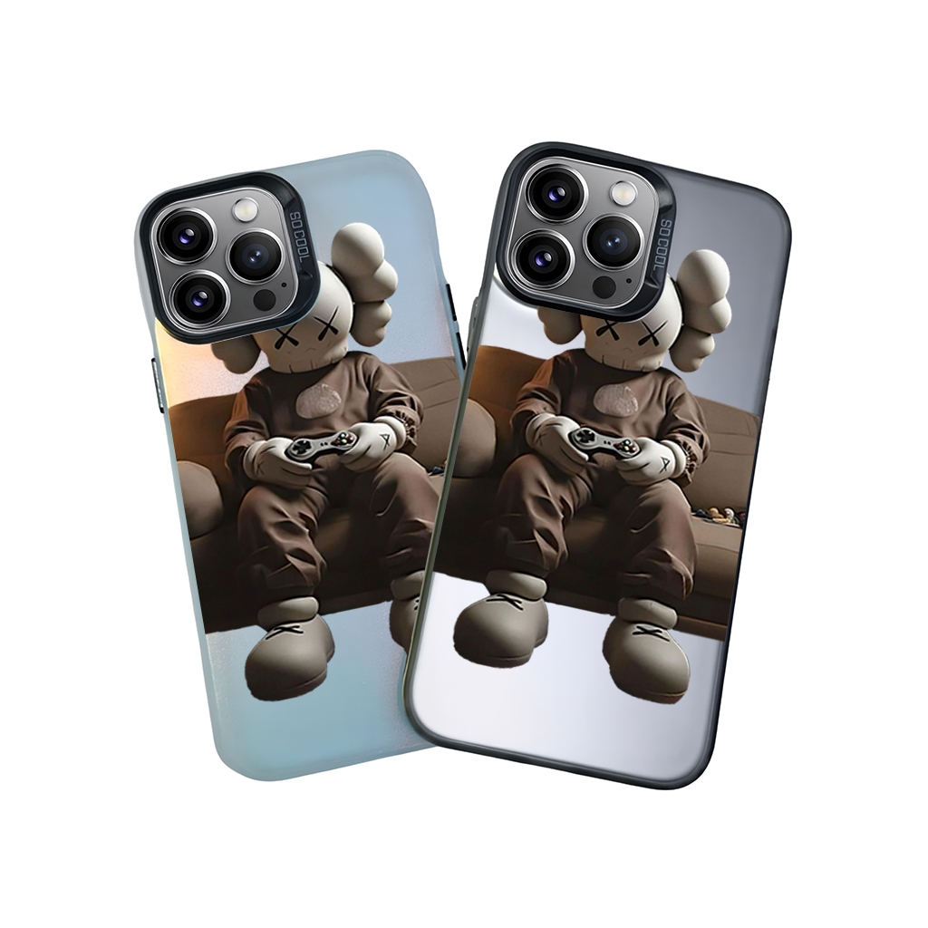 IMD CASE PHONE FOR OPPO - DESIGN KAWS A