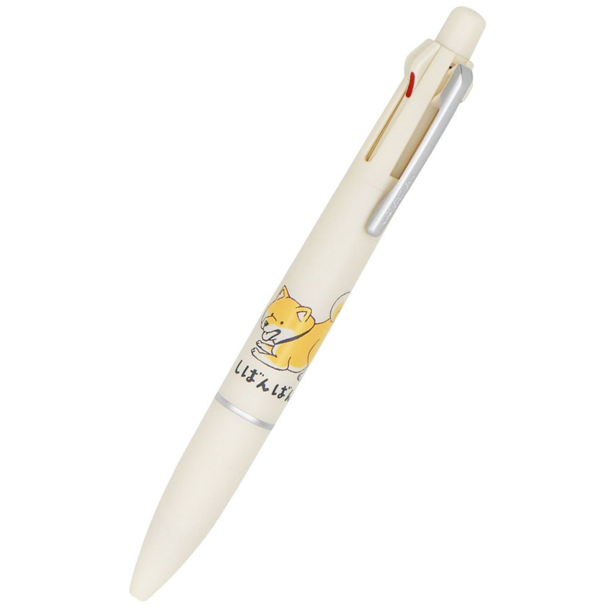 現貨｜MIND WAVE 微笑柴犬 SHIBANBAN 日本製 uni Jetstream Lite Touch Ink 4&1 多功能 5用筆 0.5mm 4色原子筆 + 0.5mm 鉛芯筆 (58095)