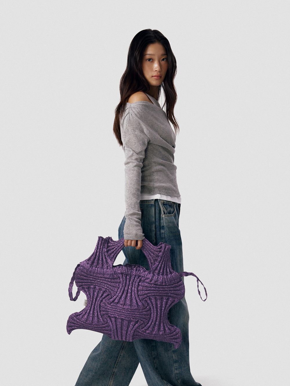 (2026新色) PLEATSMAMA 大手挽袋閃閃款 Big Bow Bag Glitter (6色選擇)