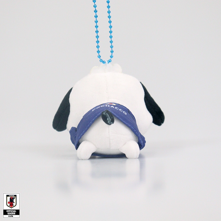 🌸 【預訂】Pochacco 公仔掛飾(趴) - Sanrio x Japan National Football Team Ver. 2026