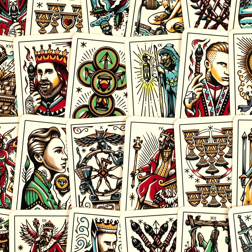 Tattoo Tarot Mini 美式刺青塔羅牌 口袋版