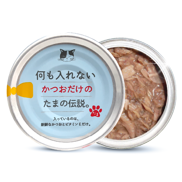 日本三洋｜小玉傳說 純無添加系列 貓罐 70g 