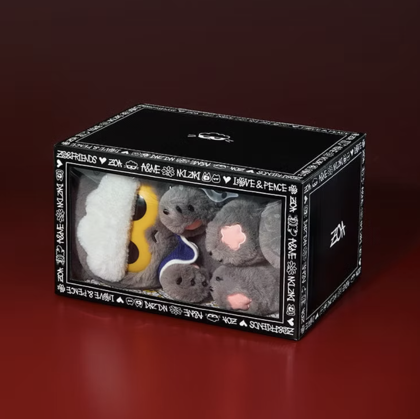 G dragon愛貓｜韓國 ZO&FRIENDS ZOA 軟綿 中型 貓貓公仔｜ ZOAFUL Medium Plush