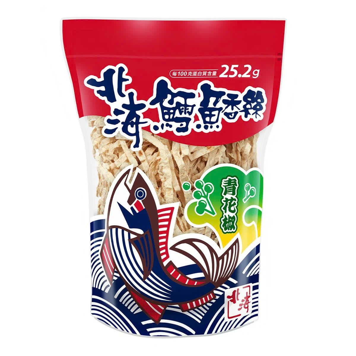台灣Costco【北海鱈魚香絲】青花椒風味600g