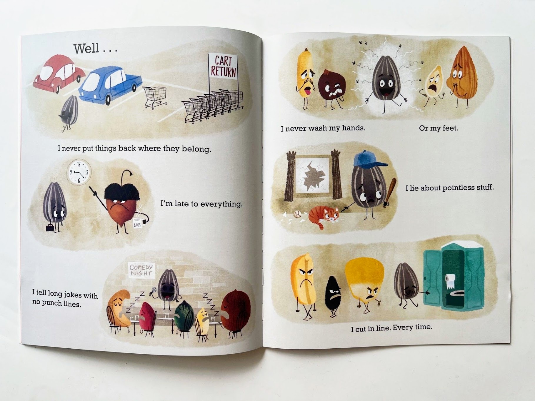 The Bad Seed Collections (10 books)  By Jory John  & Pete Oswald |壞種子| 食物與心情系列  |  B428	