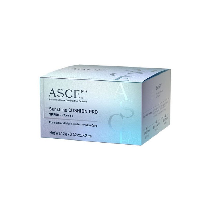 ASCE PLUS 玫瑰外泌體氣墊 (魔墊) Pro SPF50++++（送REFILL）(訂貨4-7天)