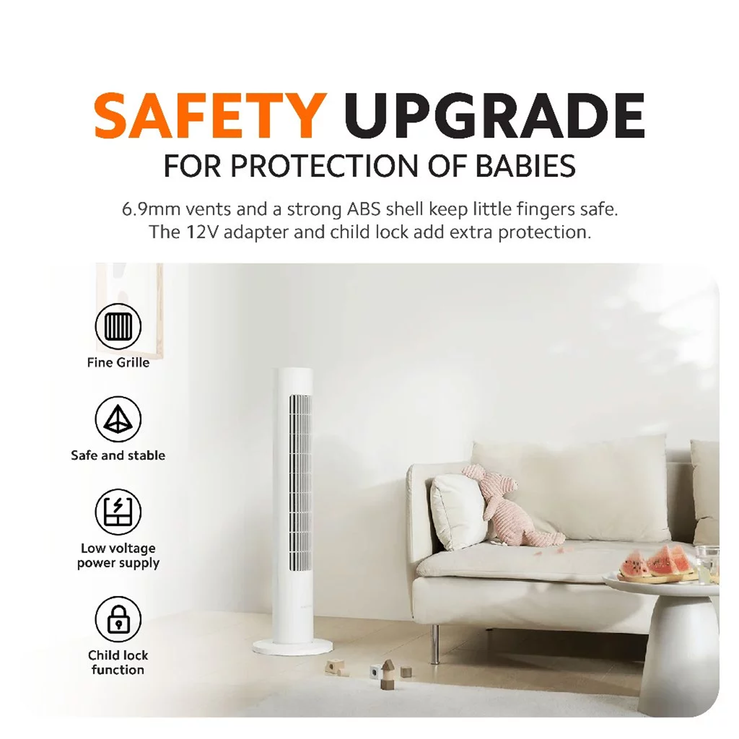 Xiaomi Smart Tower Fan 2 DC Motor 150° (BHR8846EU)