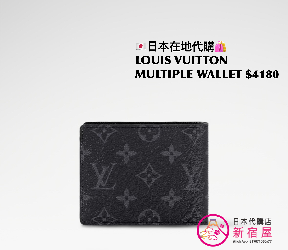 LOUIS VUITTON MULTIPLE WALLET