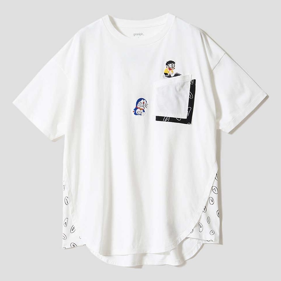 [訂購] 多啦A夢Tshirt 短袖衫 Graniph日本限定 (多啦大雄)｜Doraemon短袖衫