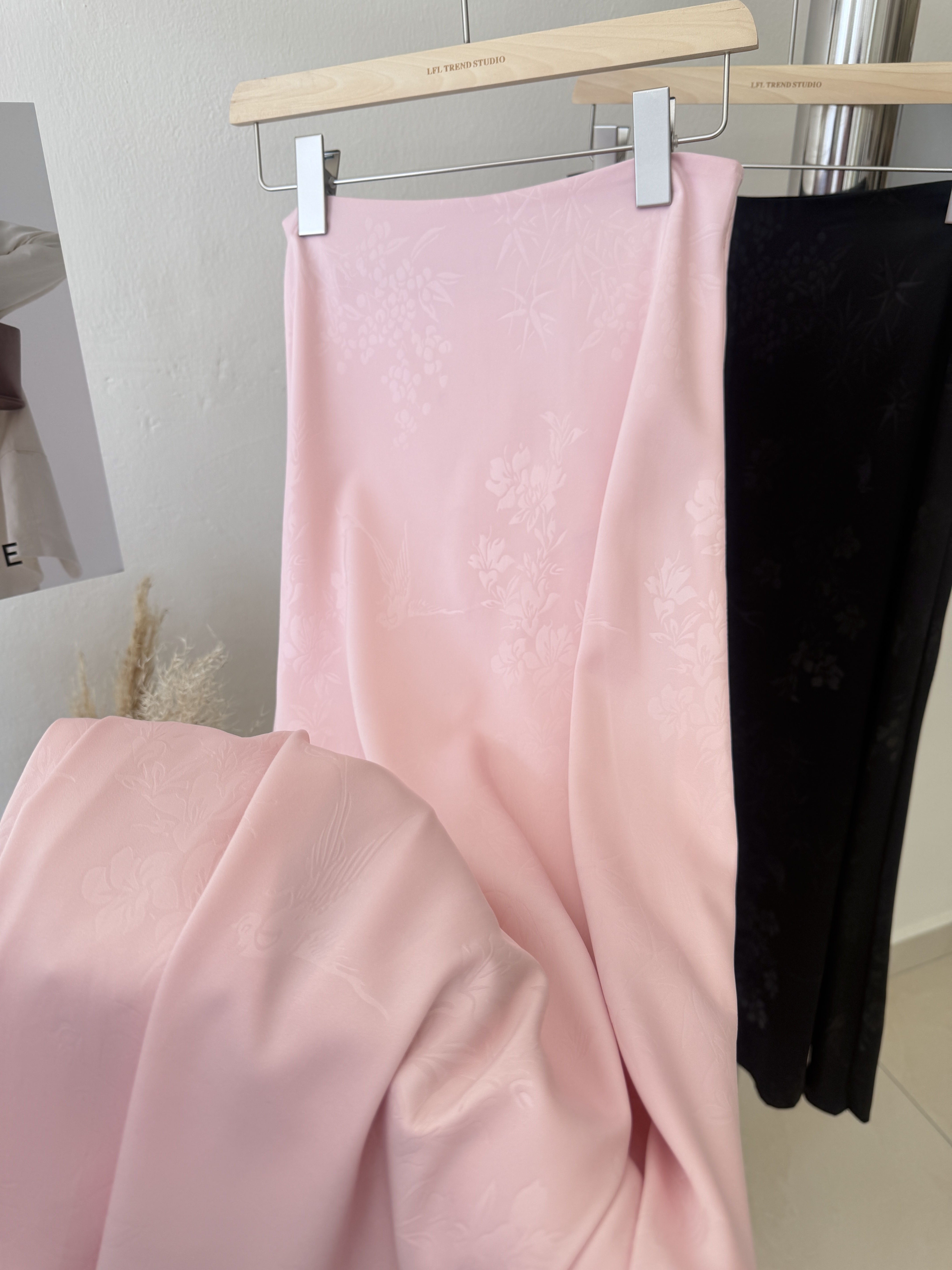 6754 优雅国风提花半身裙