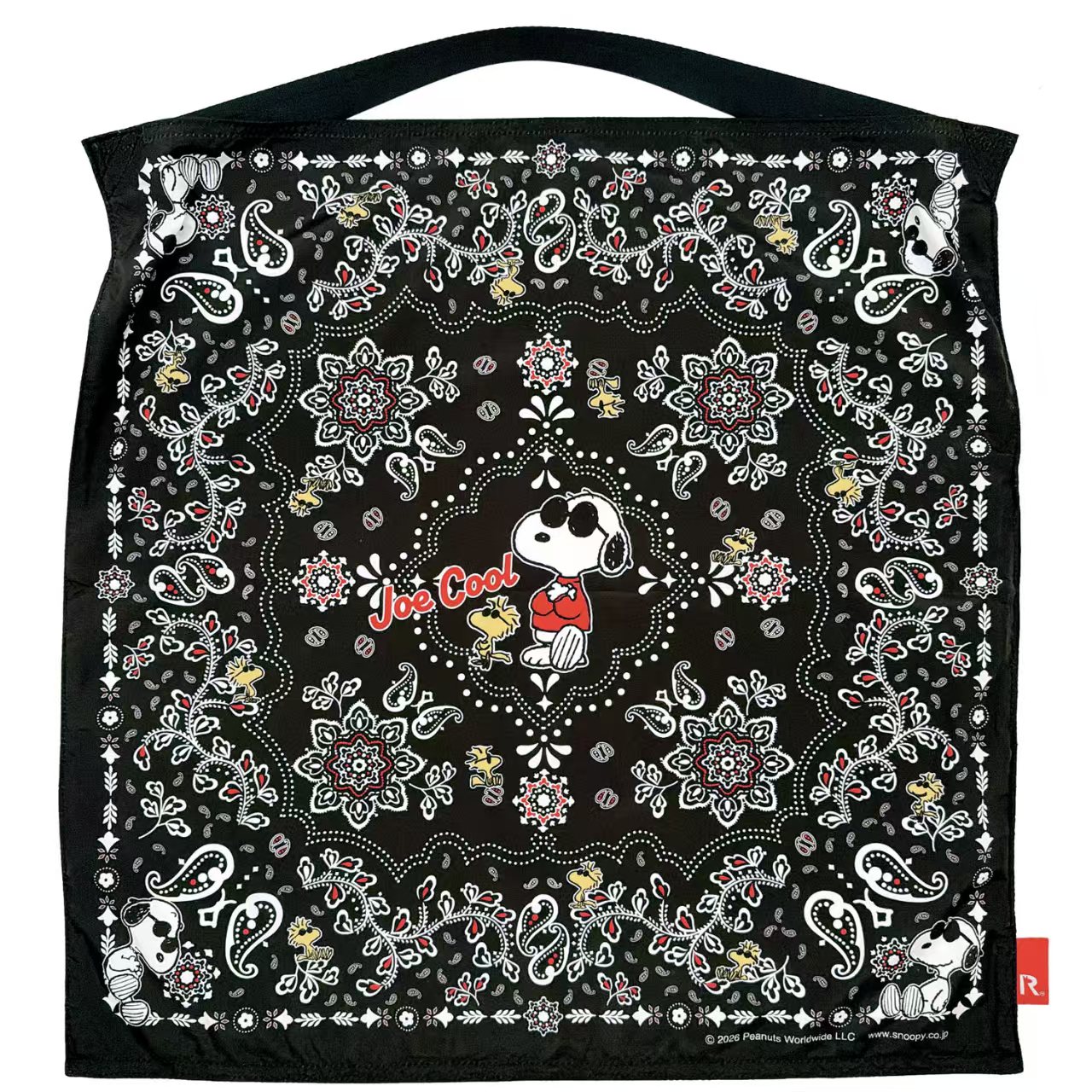 日本直送 Rootote tablo x Snoopy 圍巾 tote bag ｜一包兩用！ 