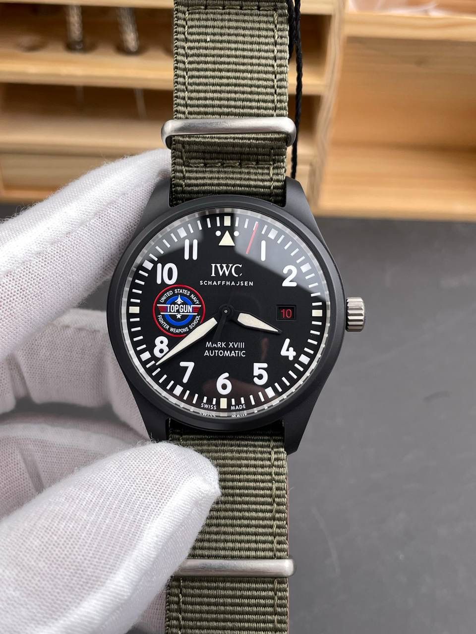 IWC 马克十八 TOP GUN海军空战腕表/41mm/2892机✔️