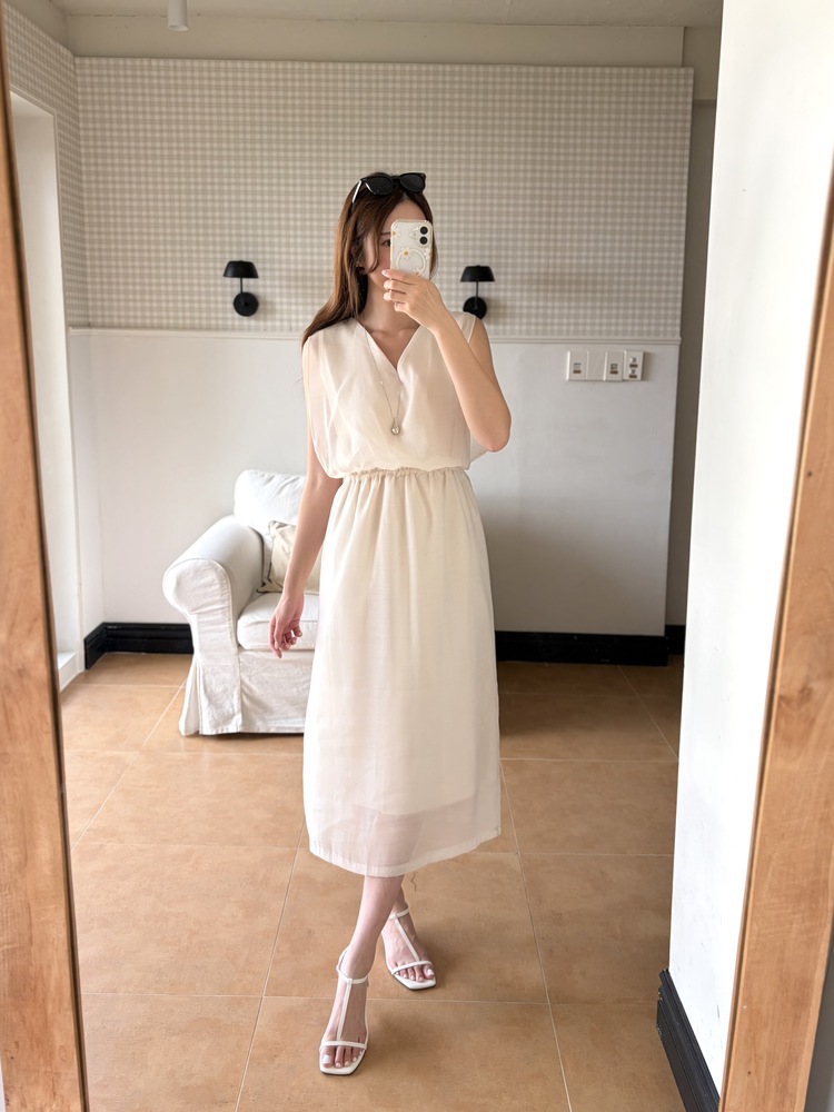 The Romance Two-Way Dress (Cream)
