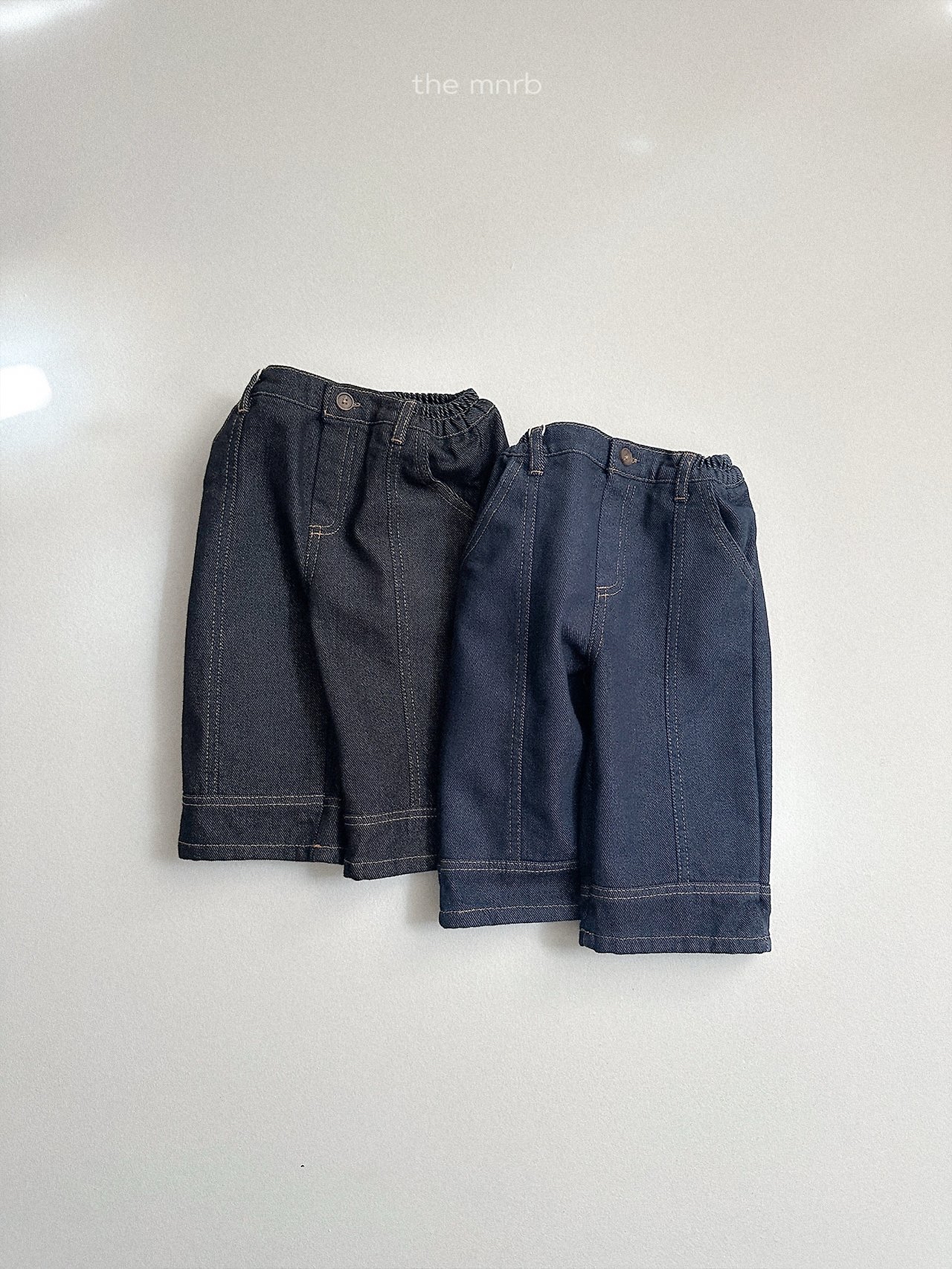 Mnirobe |  Non-fade panel denim pants