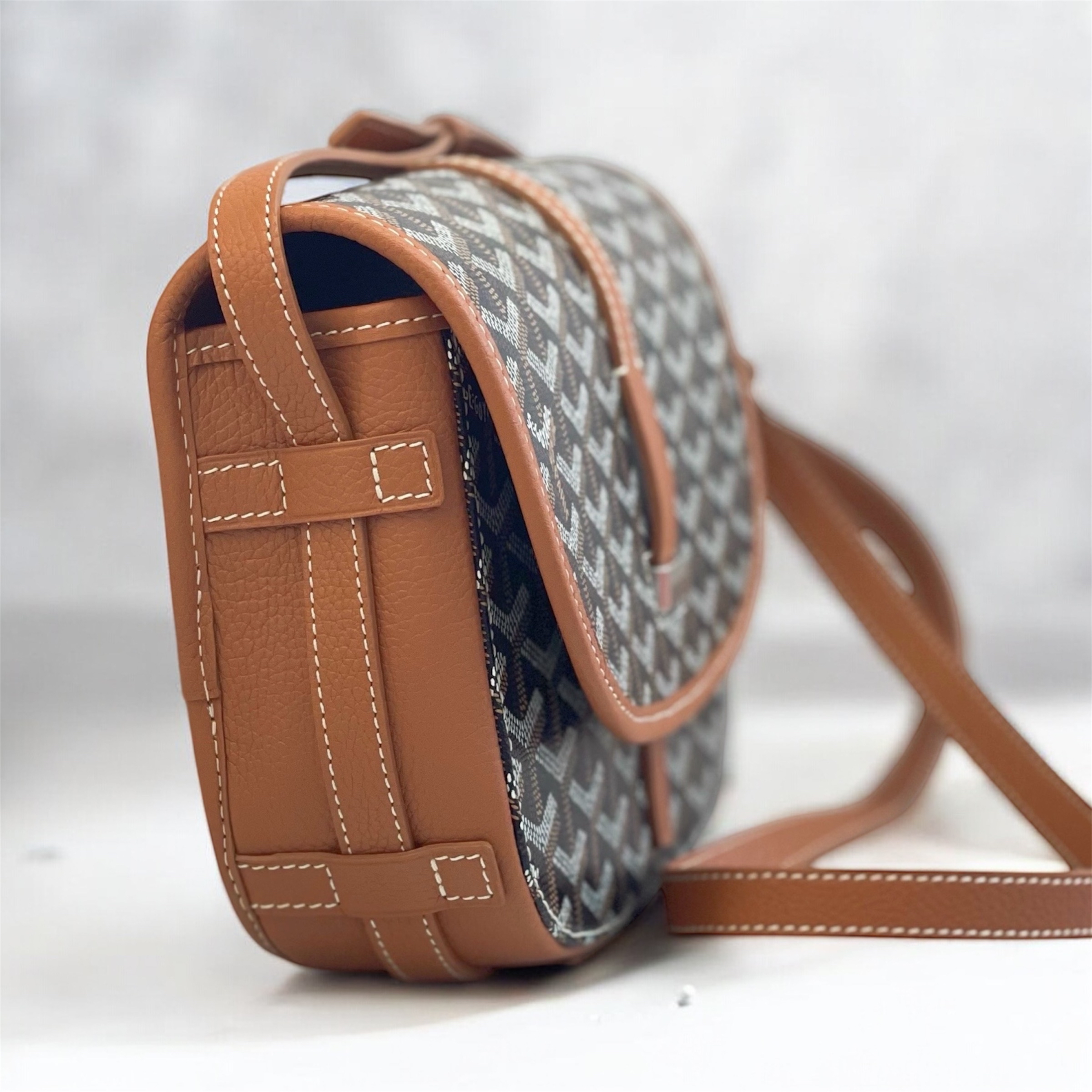 Goyard Belvedere Bag 郵差包 黑/啡色 PM Size