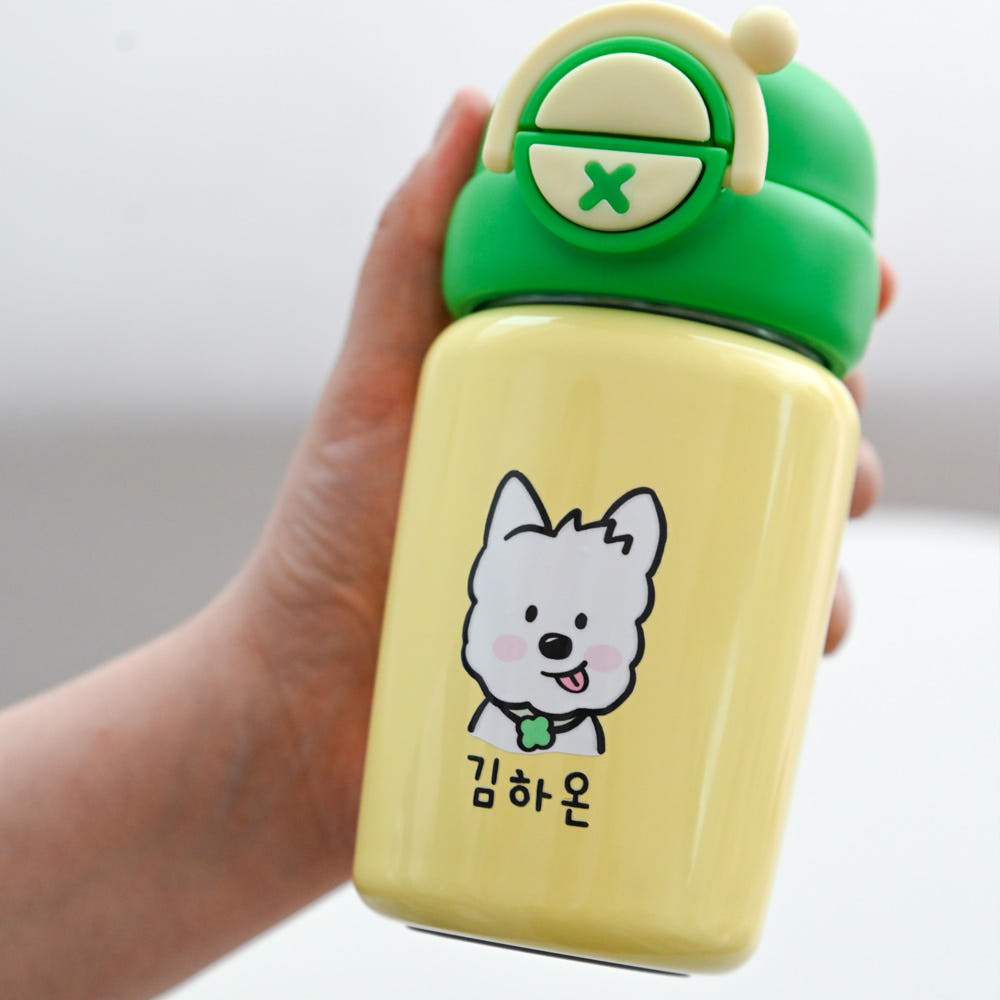 韓國🇰🇷反貼無邊防水姓名貼紙(不需自己剪裁)
