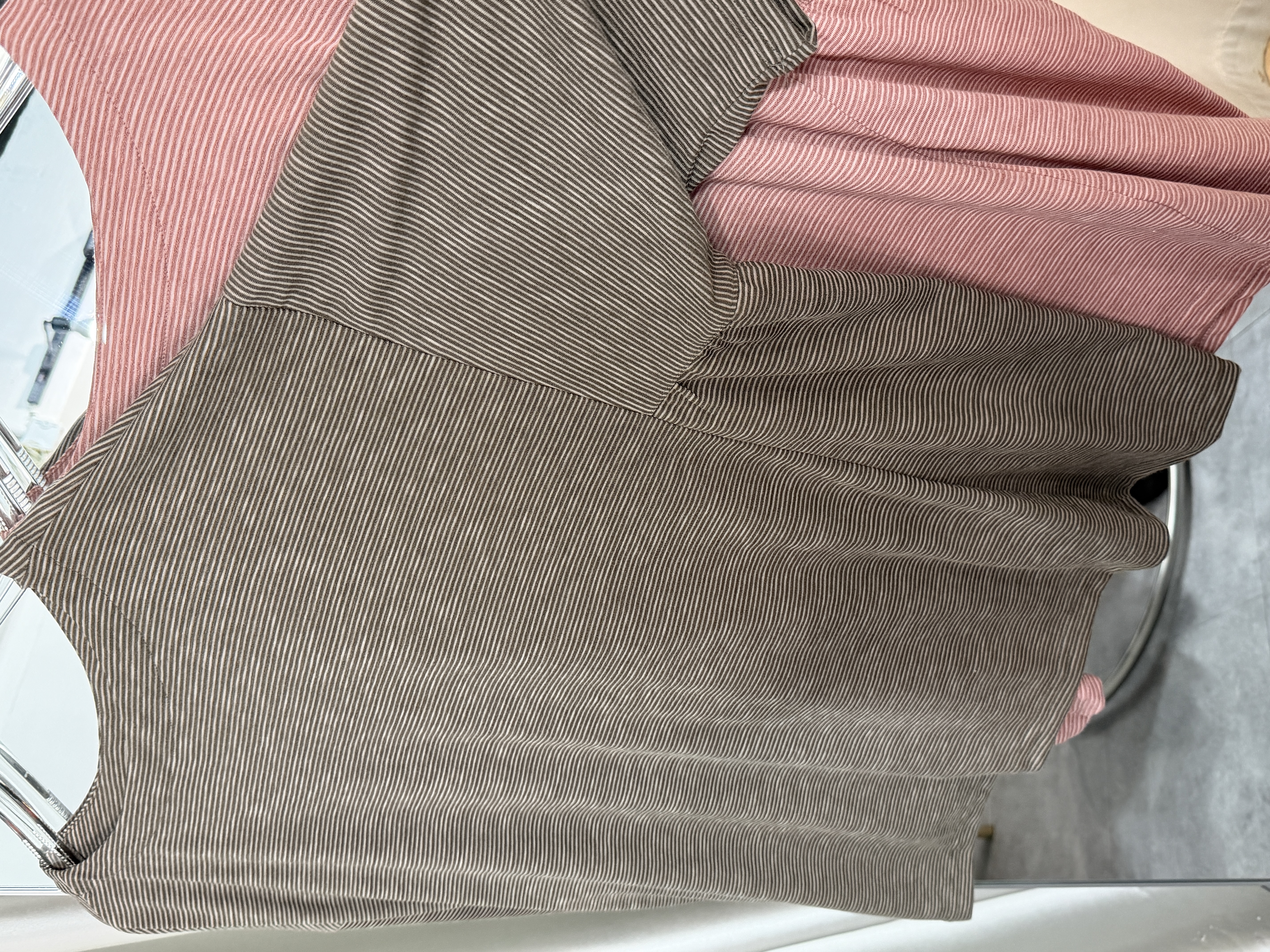 條紋寬鬆休閒上衣