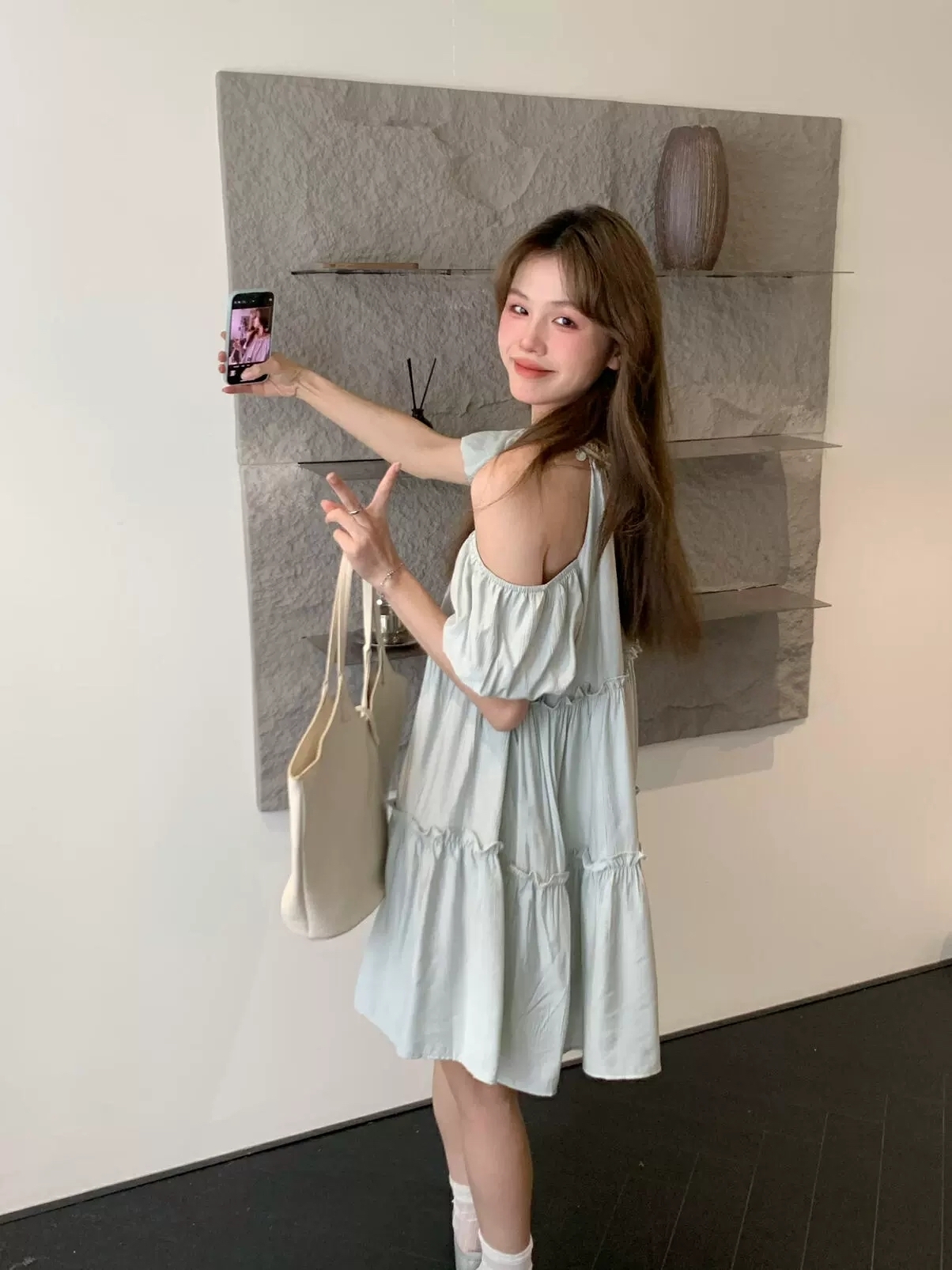 Natasha Bohemia Halterneck Dress 波西米亚度假风挂脖露肩连衣裙👗(3 colors)