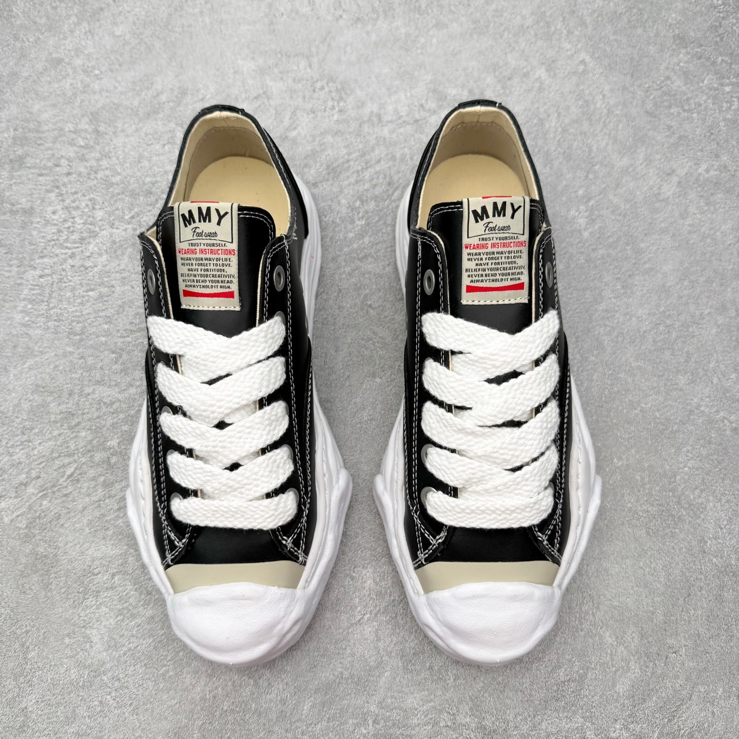Maison Mihara Yasuhiro MMY "Hank" OG Sole Canvas Low-top Sneaker