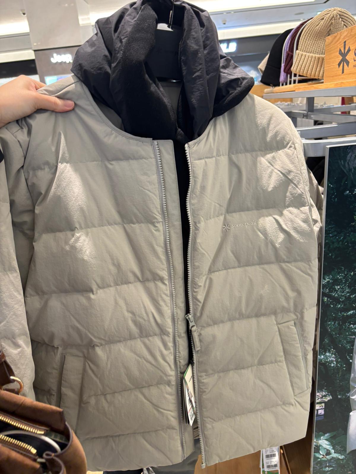 🇰🇷Snowpeak Land Light Down Jacket