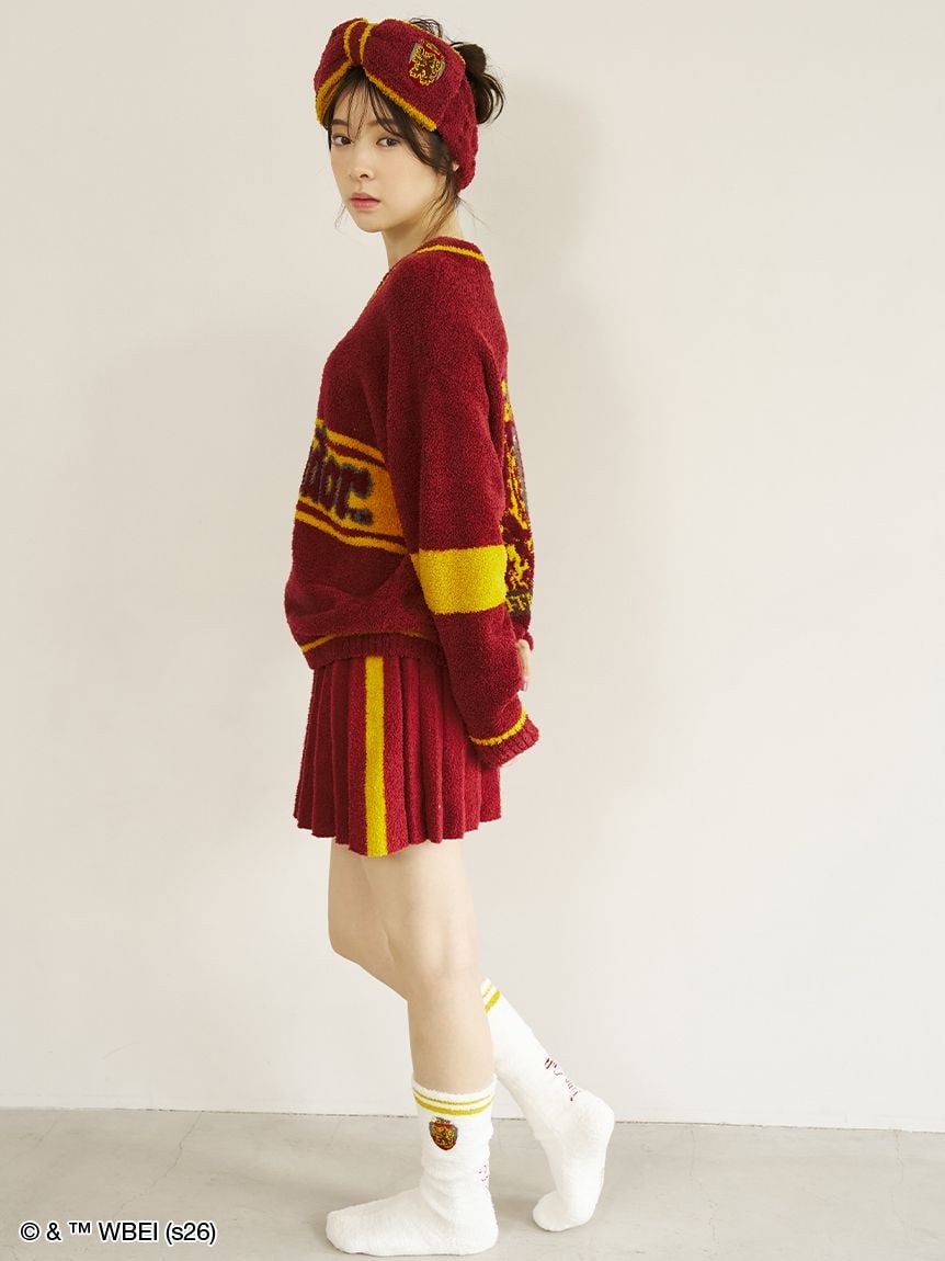 學院百褶裙褲 Pleated Skirt Shorts｜SNIDEL HOME X 哈利波特 聯名 第5彈 (Harry Potter)【預購】 (26197-P）