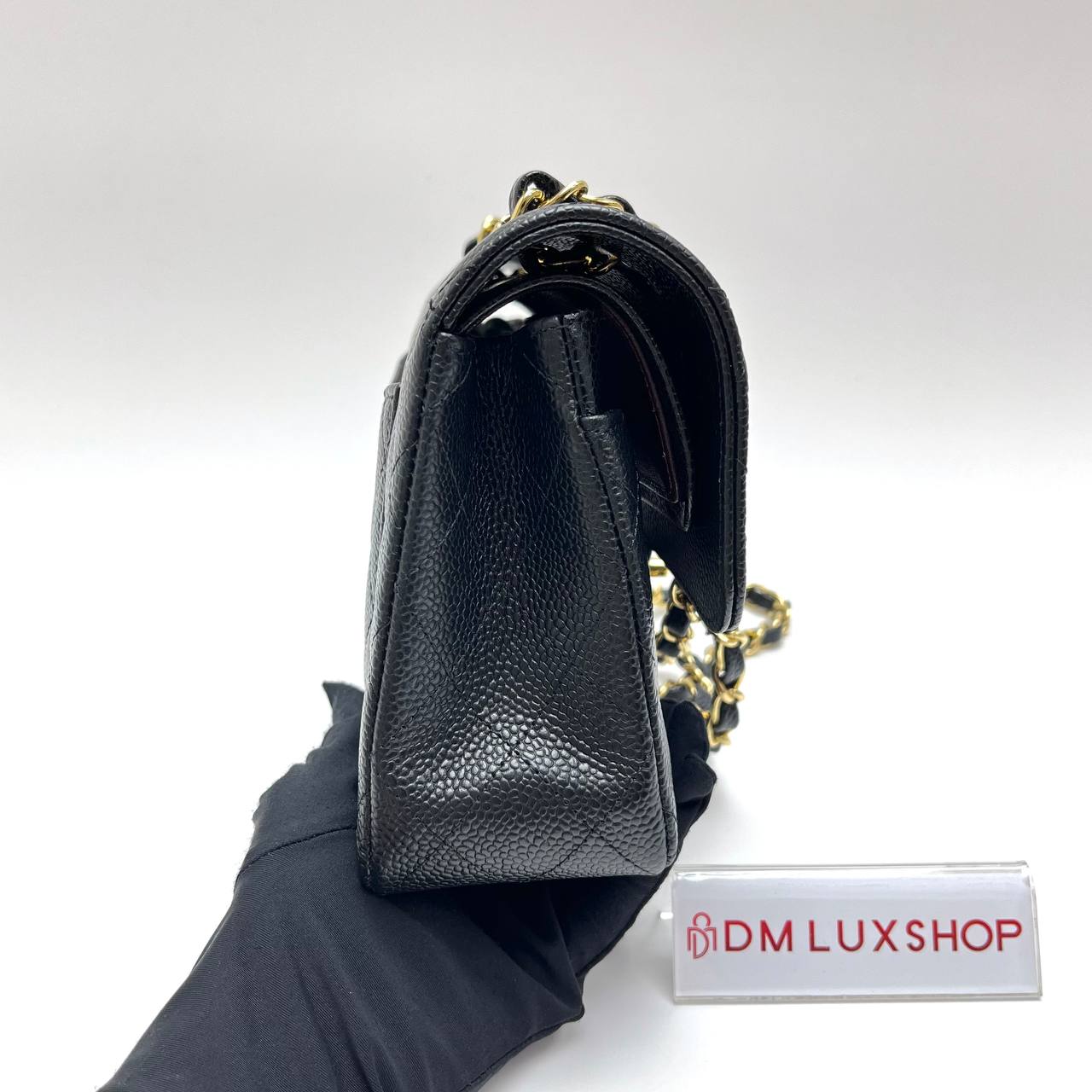 Chanel CF Black Caviar Small GHW (Serial 29, Y: 2019)