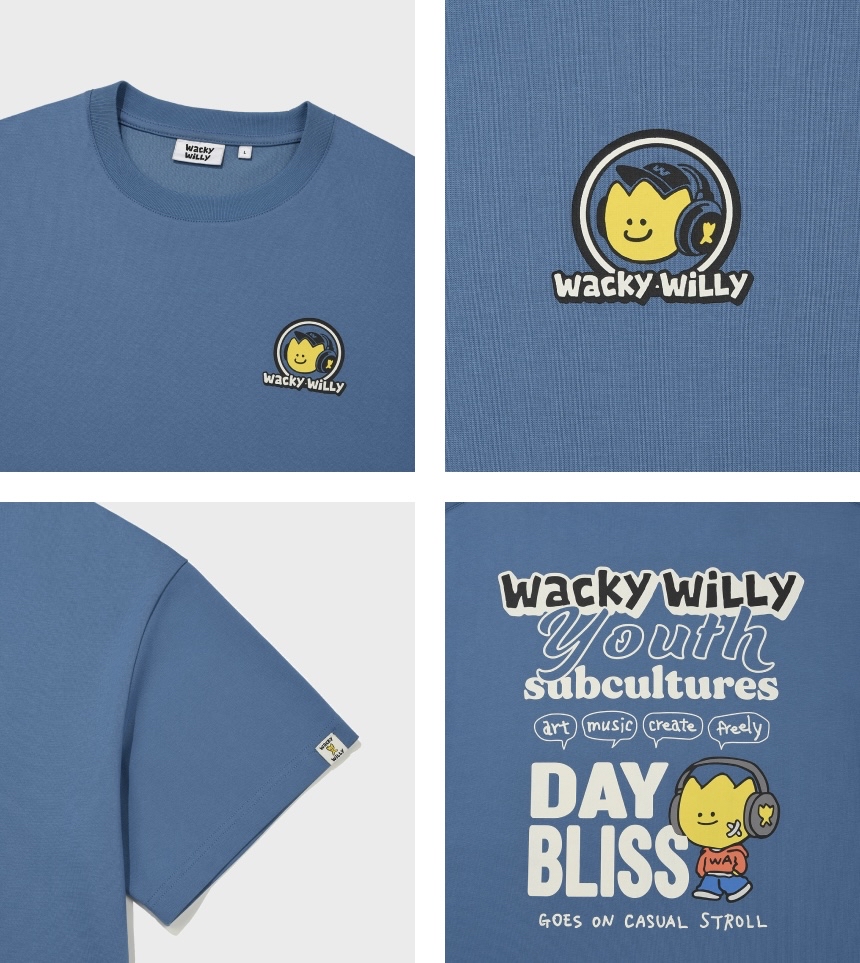 🇰🇷韓國Wacky Willy短袖Tee