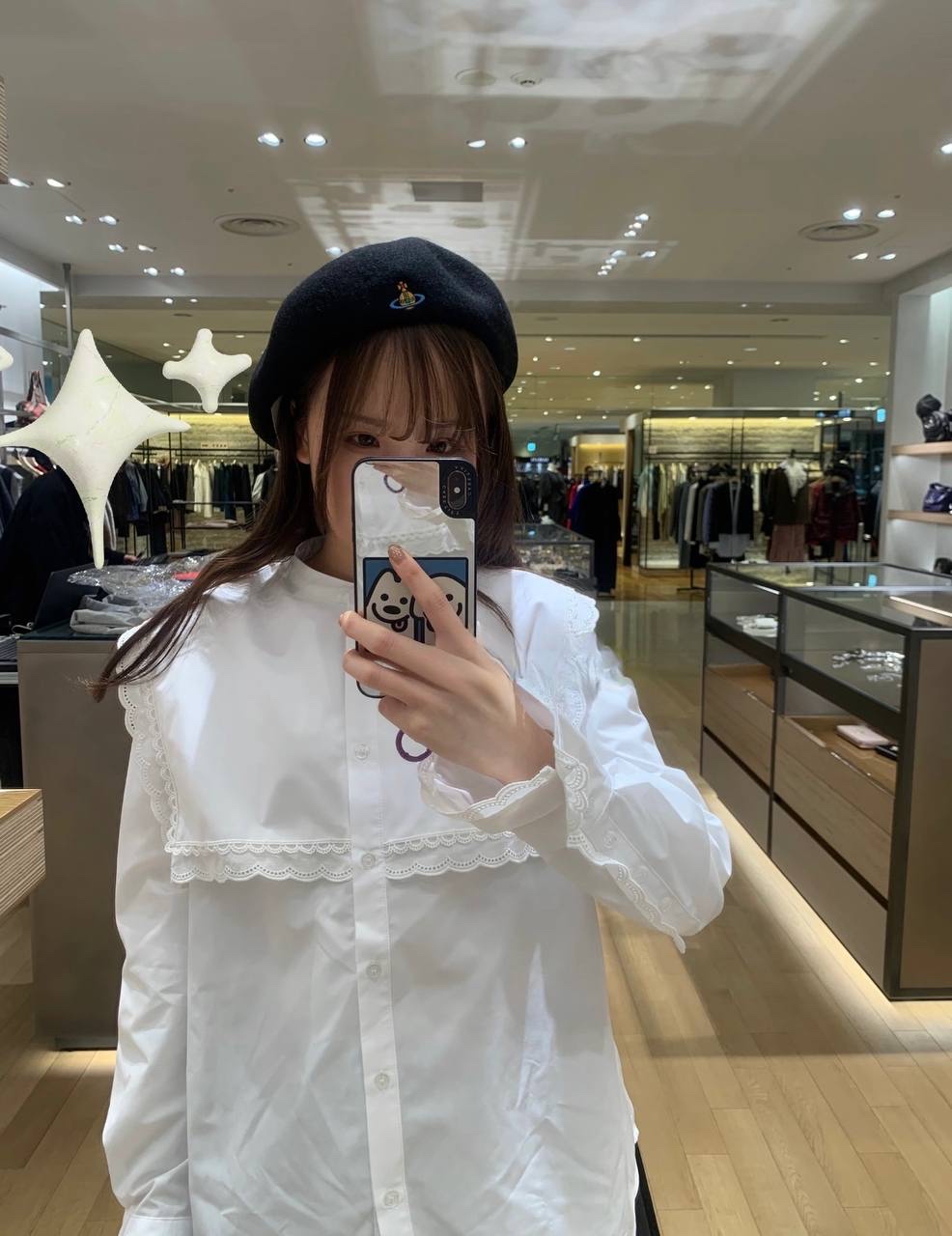 現貨❤️Westwood 羊毛畫家帽 ( 灰/ 黑)