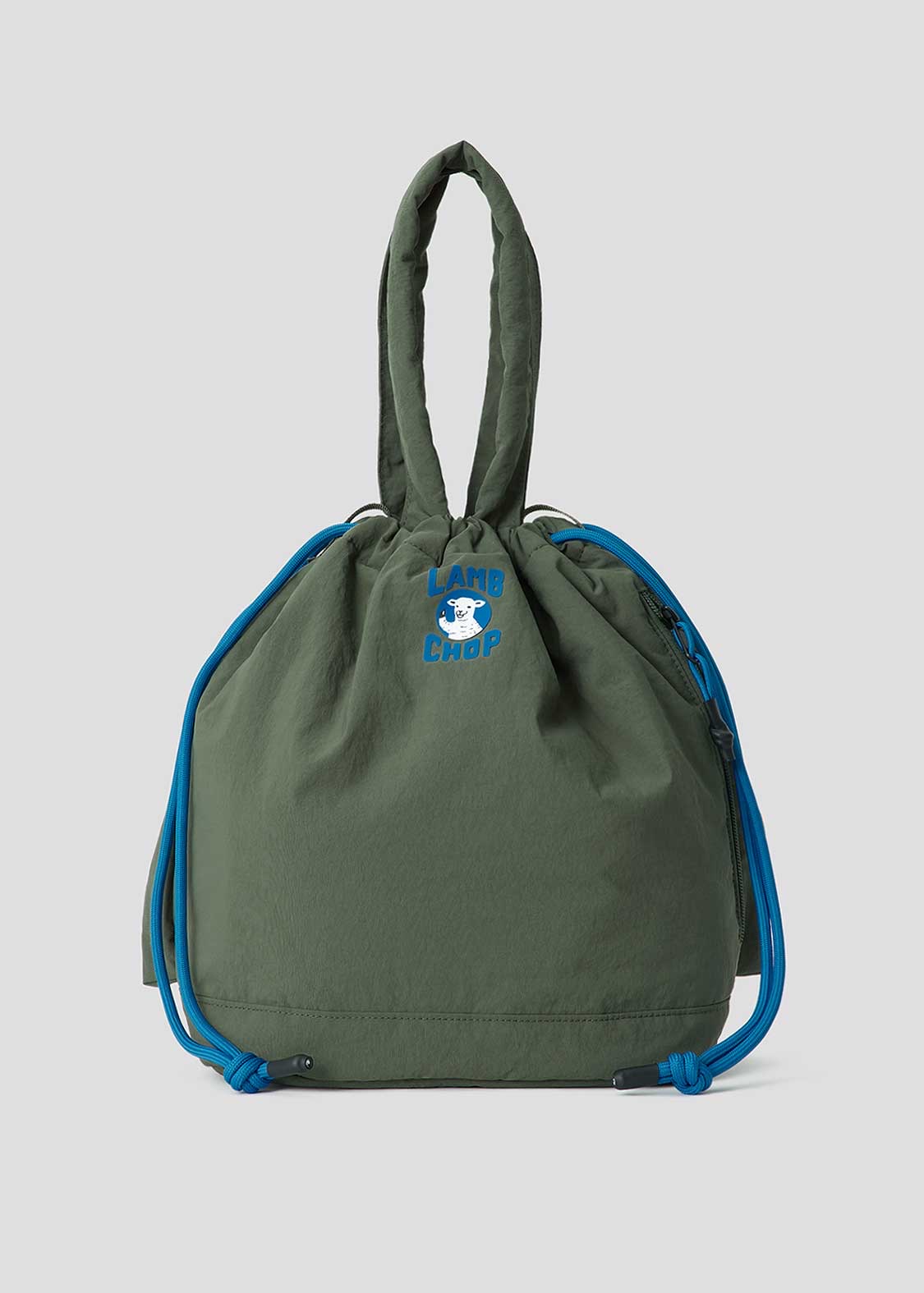 📦訂購 日本限定 graniph LAMB CHOP 功夫綿羊 索繩手提袋