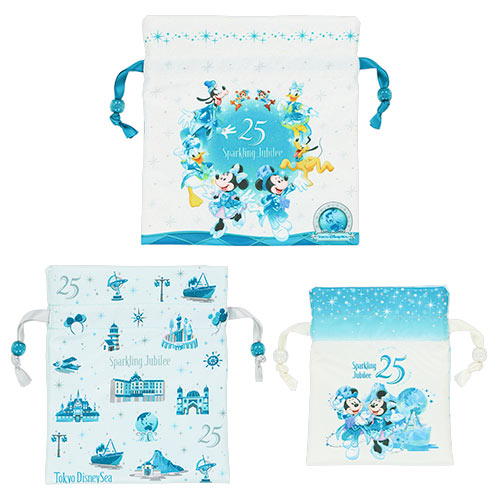【預訂】DisneySea 25th Sparkling Jubilee - 索袋 3p