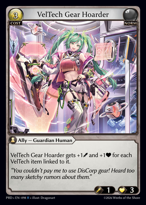 FOIL - VelTech Gear Hoarder / PRD-098 (R)