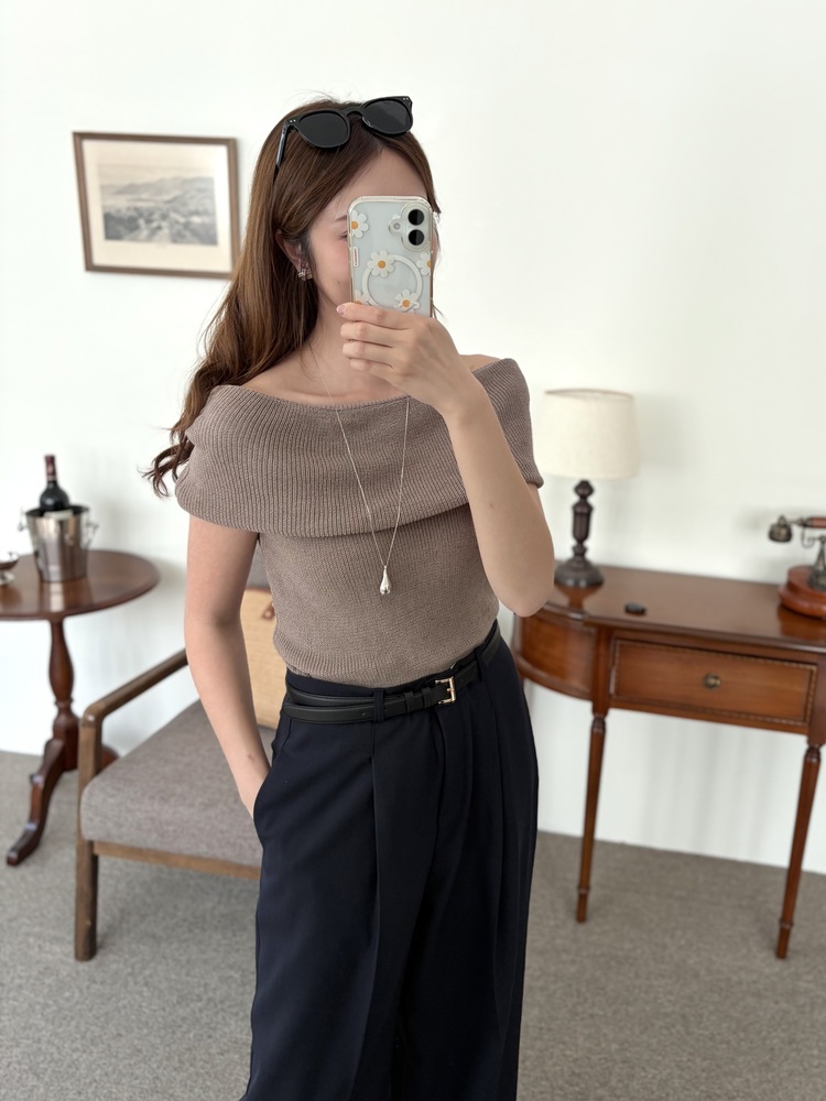 [輕薄!] Summer Timeless Rayon Pants (Navy)