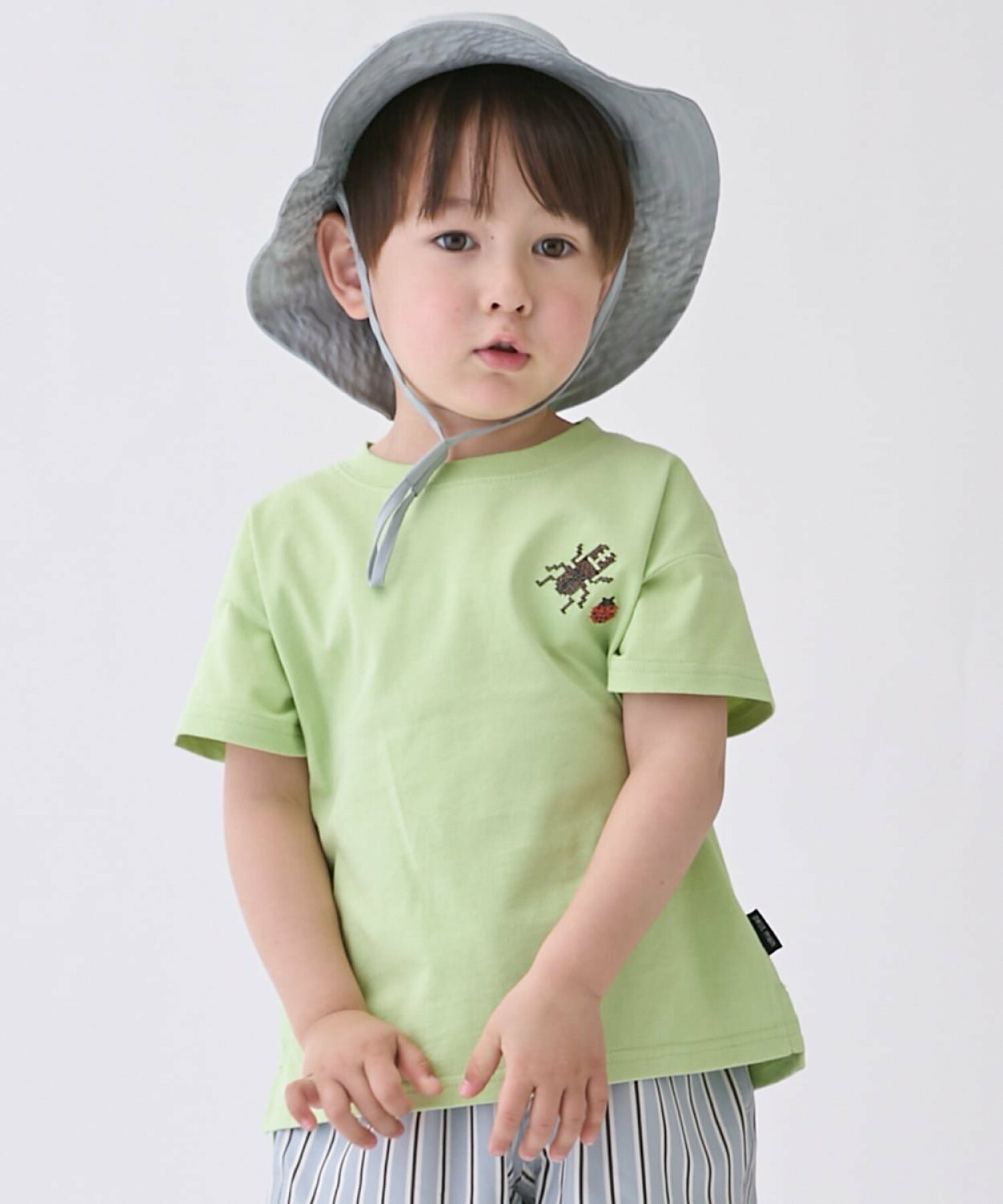 🆕【⭐訂購⭐】🌀 🇯🇵 日本直送🇯🇵 食品防污加工 波點刺繡 短袖T恤［7款選］🌀 [ELEA-0215][260624]