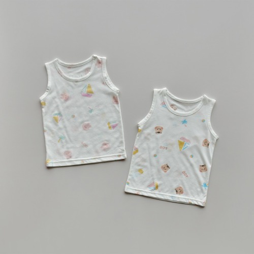 DTD 帆船海灘樂園系列⛵-Aero Silver Mesh無袖背心