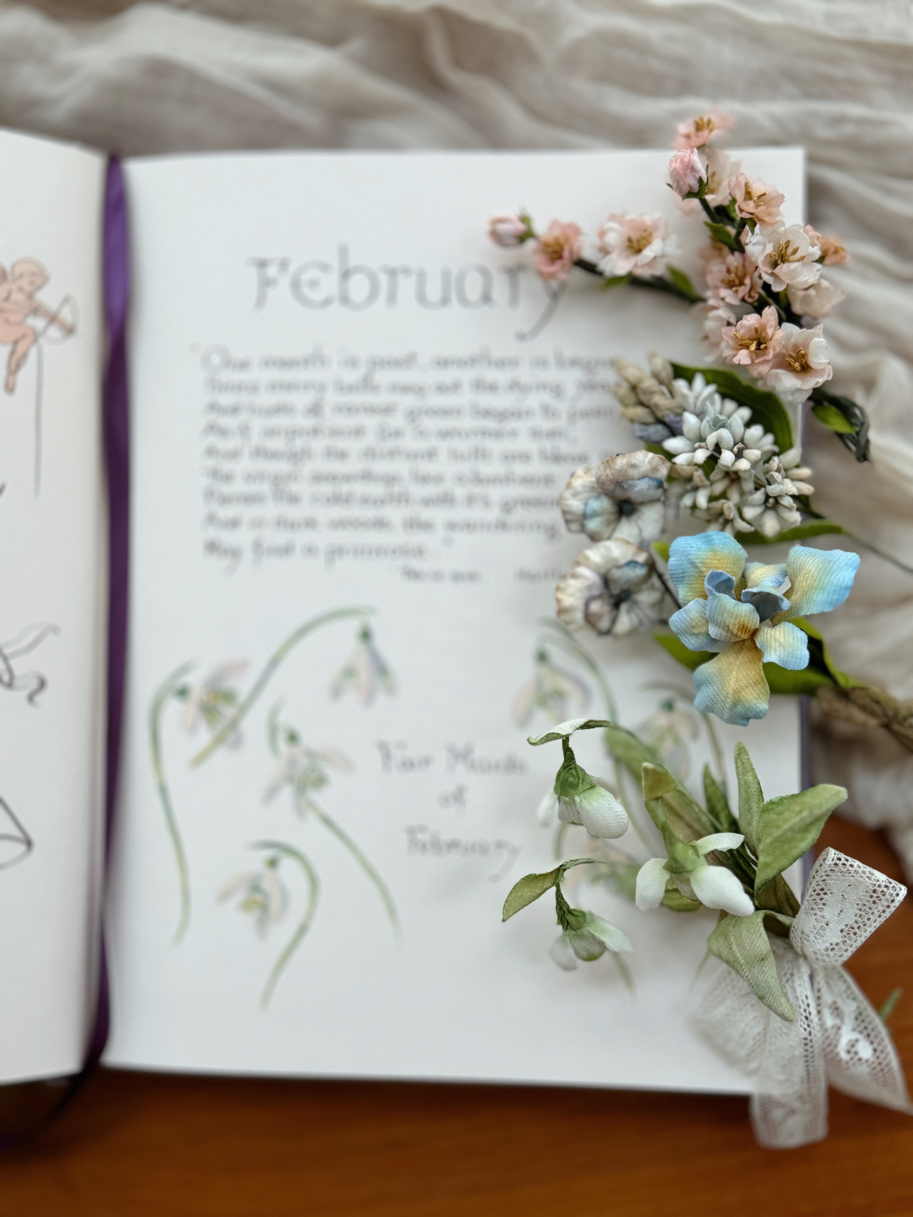 {All Those Blossoms} 春日布花課程