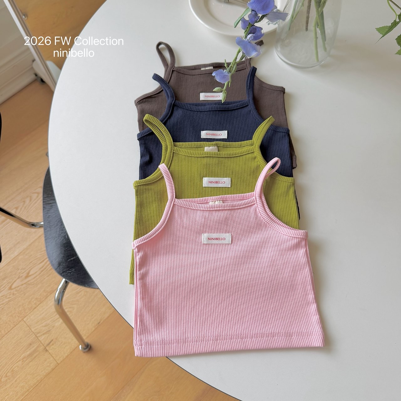 Ninibello | Vive Ribbed Sleeveless Top 