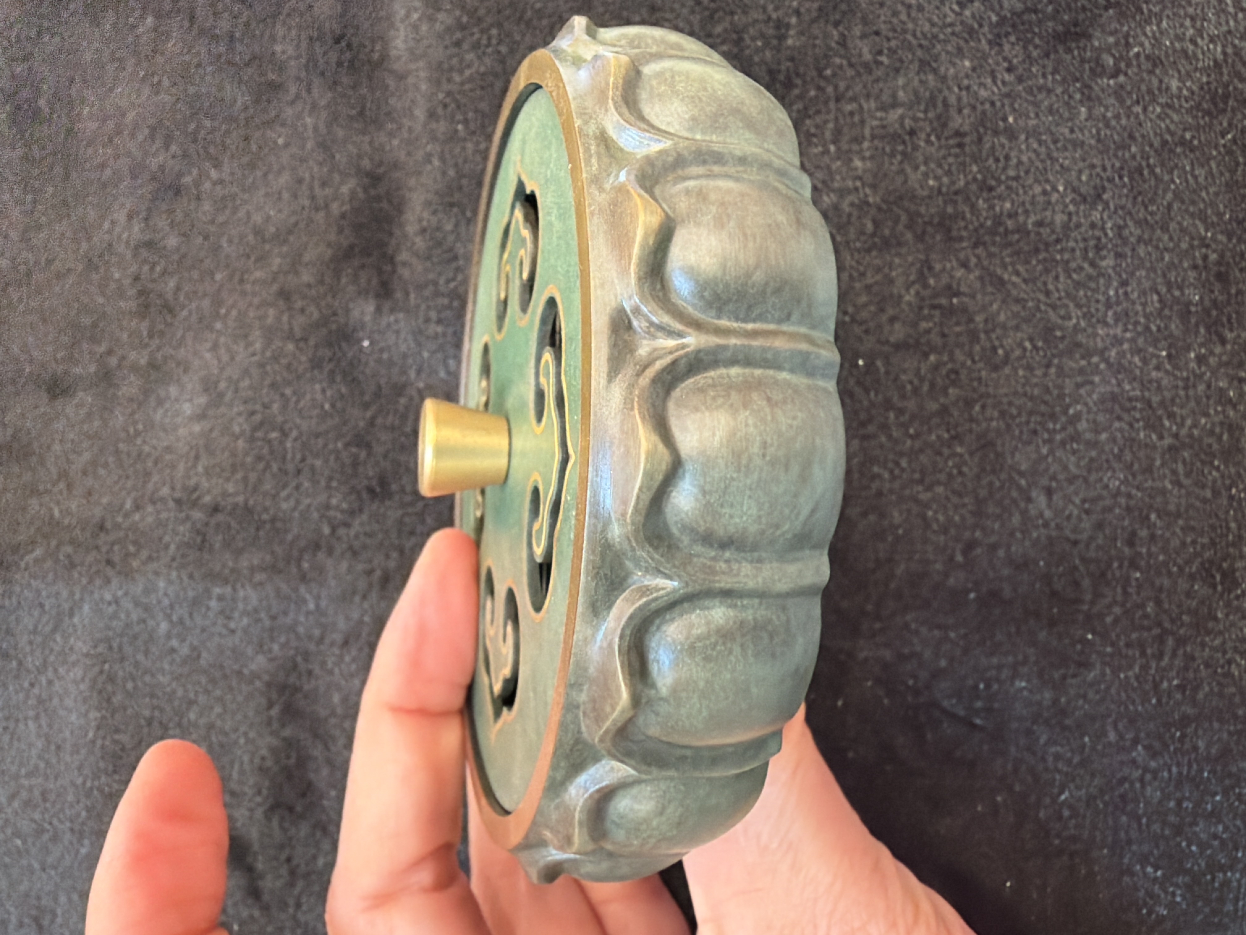 農曆年前巨獻-#144 蓮花盤香爐