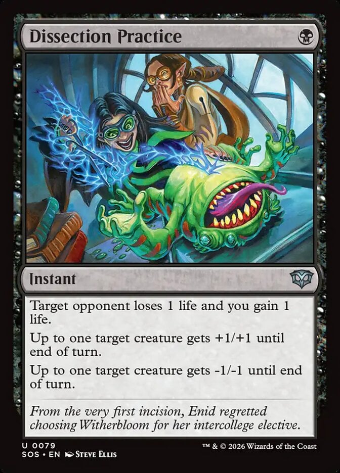 [EN] [Foil] Dissection Practice [SOS-079] U