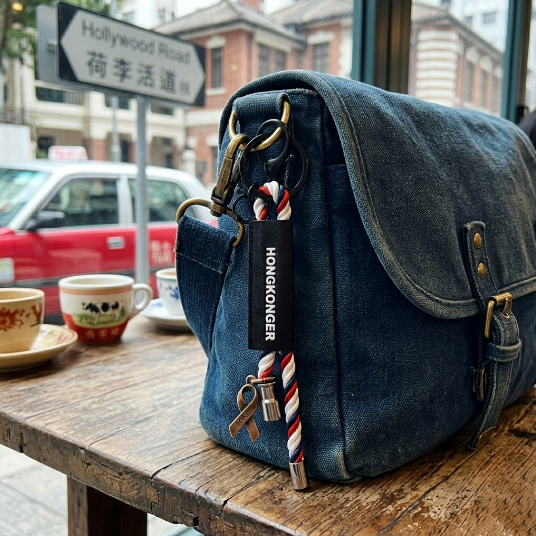 HONGKONGER Woven Tag 掛飾 (Lion Rock Edition)