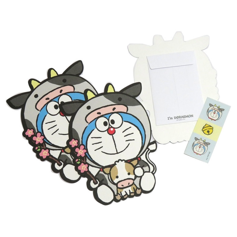 [現貨] [日本直送] 多啦A夢 利是封3枚入 {TF918333}