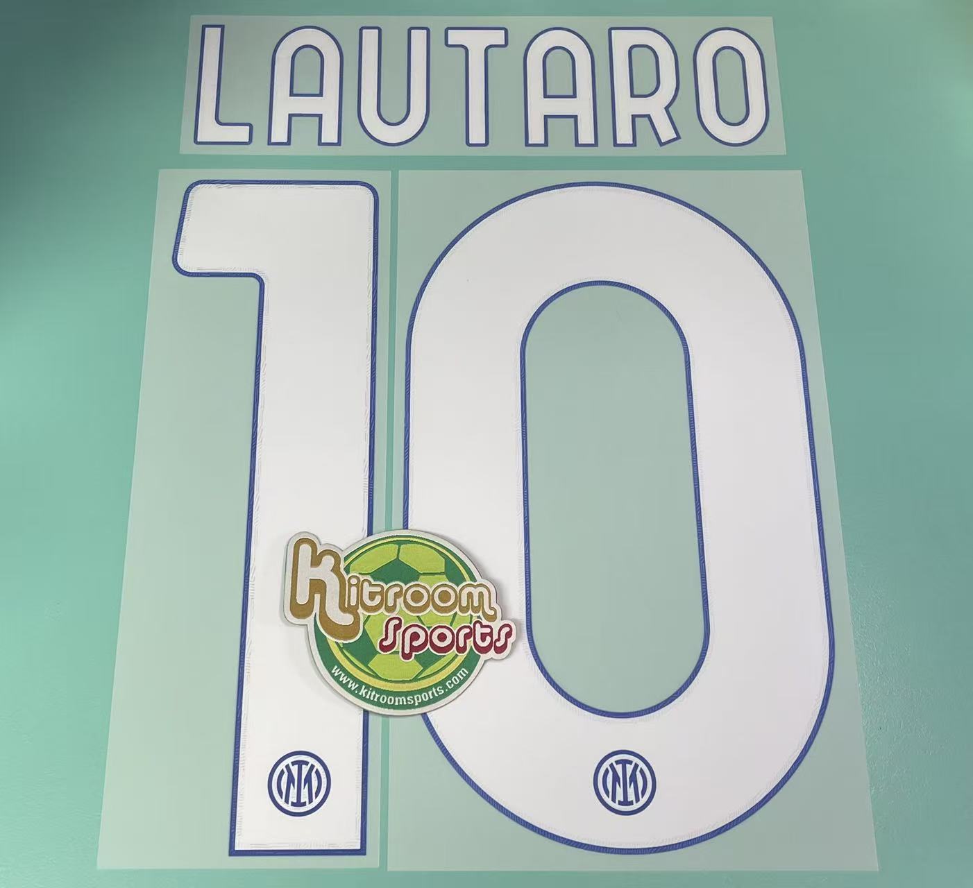 2023-24 Inter Milan Home Nameset #10 LAUTARO