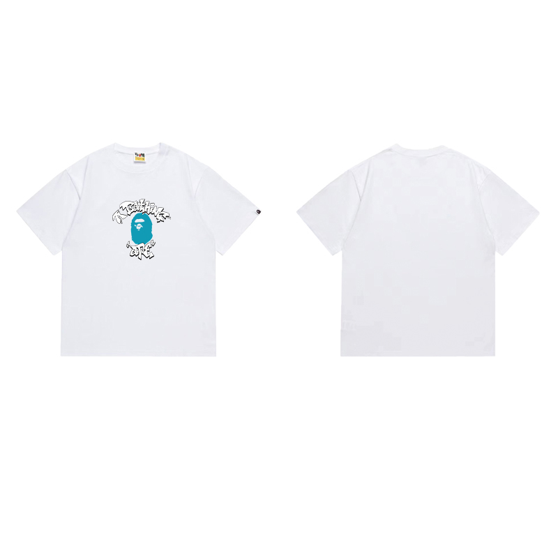 BAPE Graffiti Pattern College Tee