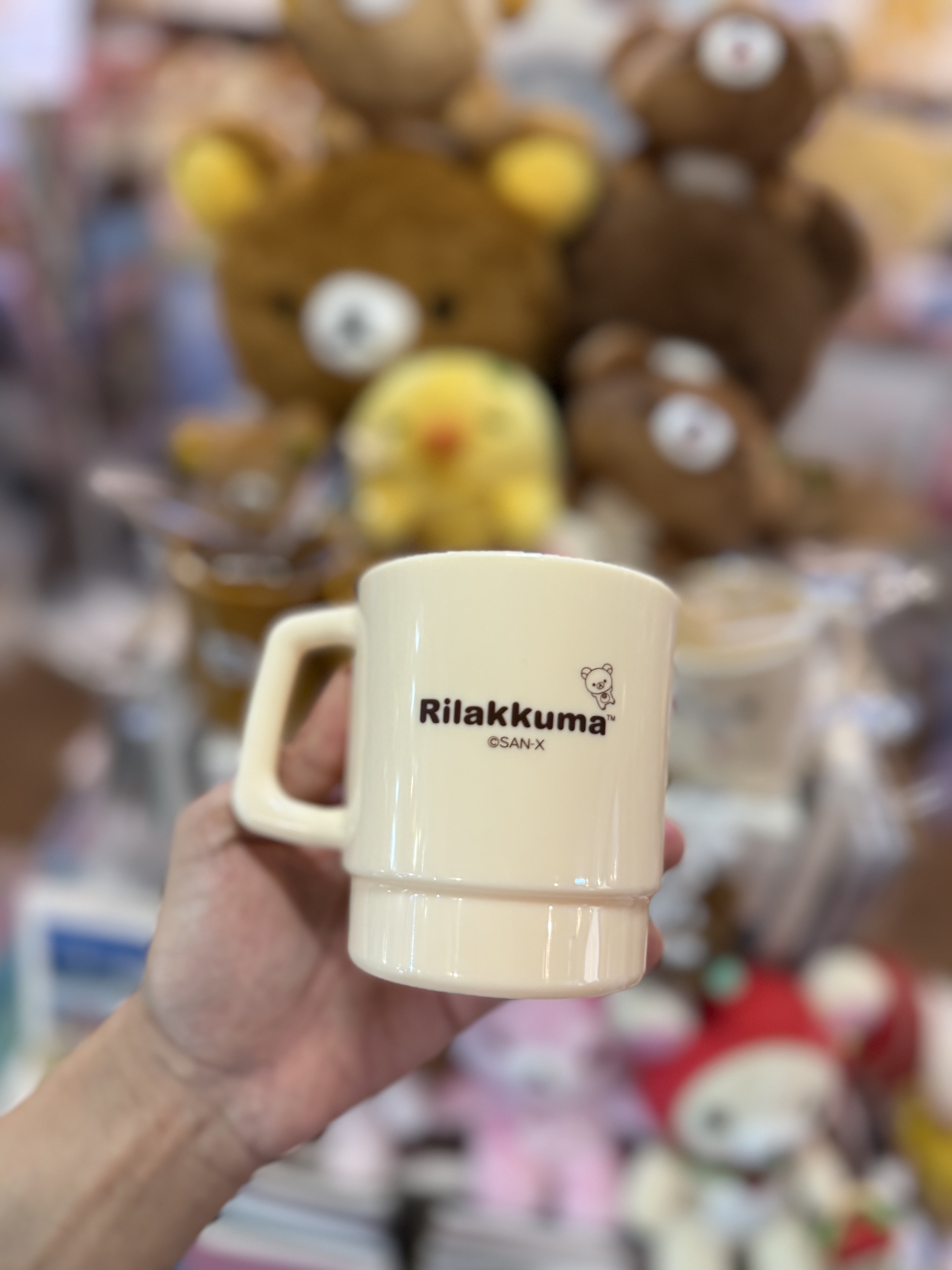 《現貨》全新rilakkuma 日本製樹脂膠杯