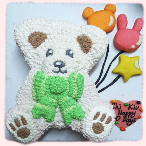 N02. 熊仔氣球蛋糕