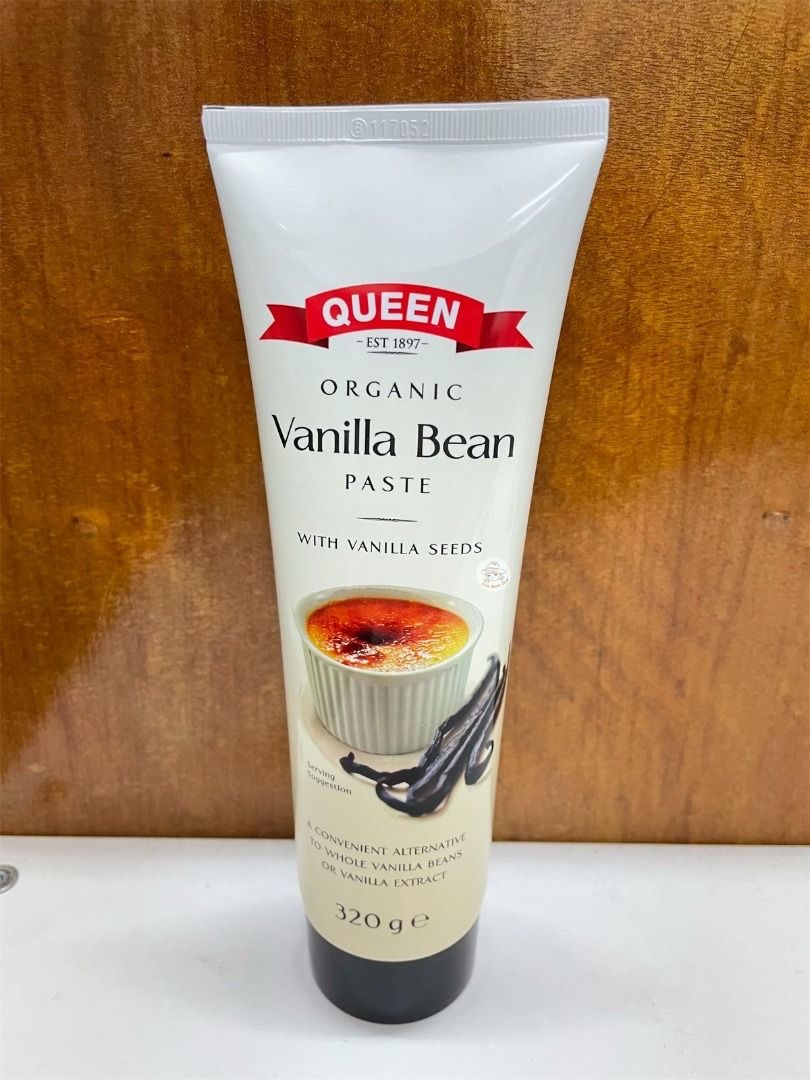 澳洲Costco快閃  澳洲Queen 有機雲尼拿醬 含雲尼拿籽 320g organic vanilla bean paste 烘焙 調味 雲呢拿  